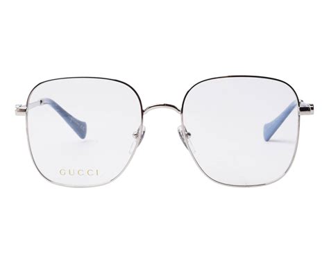 Gucci GG1144O 002 Glasses Silver .